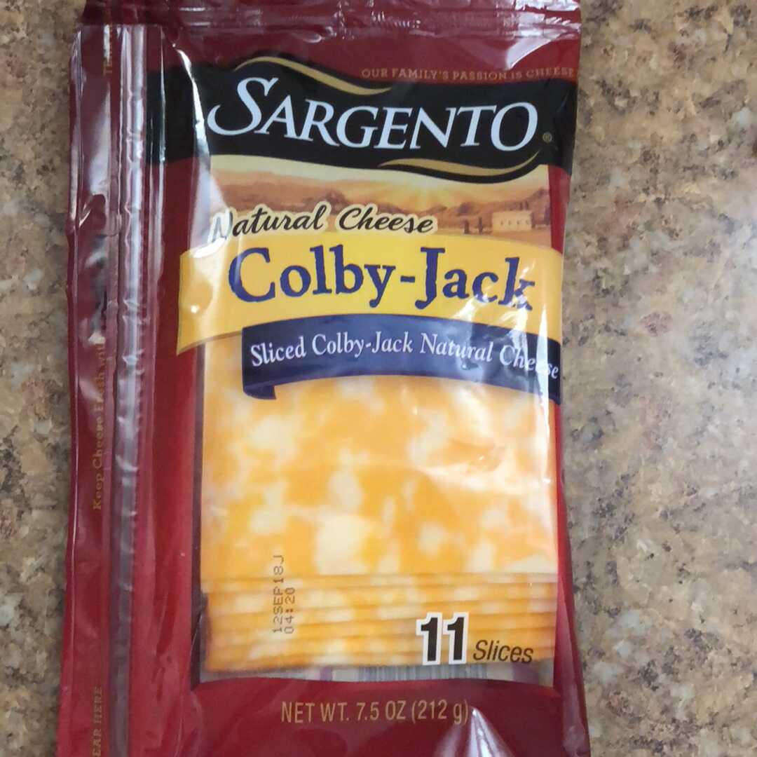 Sargento Natural Sliced Colby-Jack Cheese