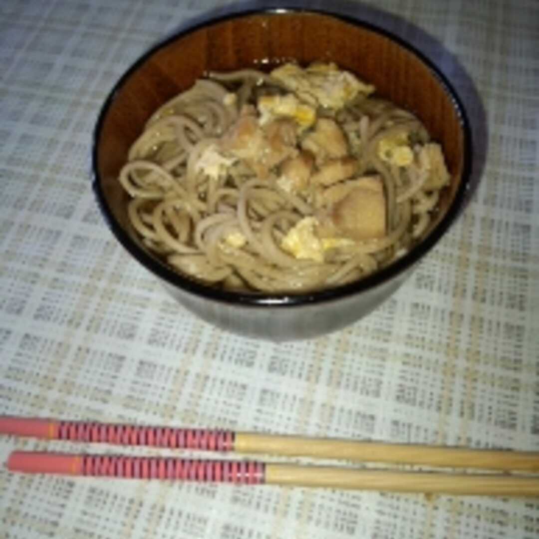 Cooked Soba Japanese Noodles