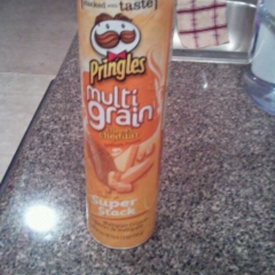 Pringles Multi Grain Cheesy Cheddar Potato Crisps