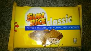 Sun Rice Puffreis mit Vollmilchschokolade