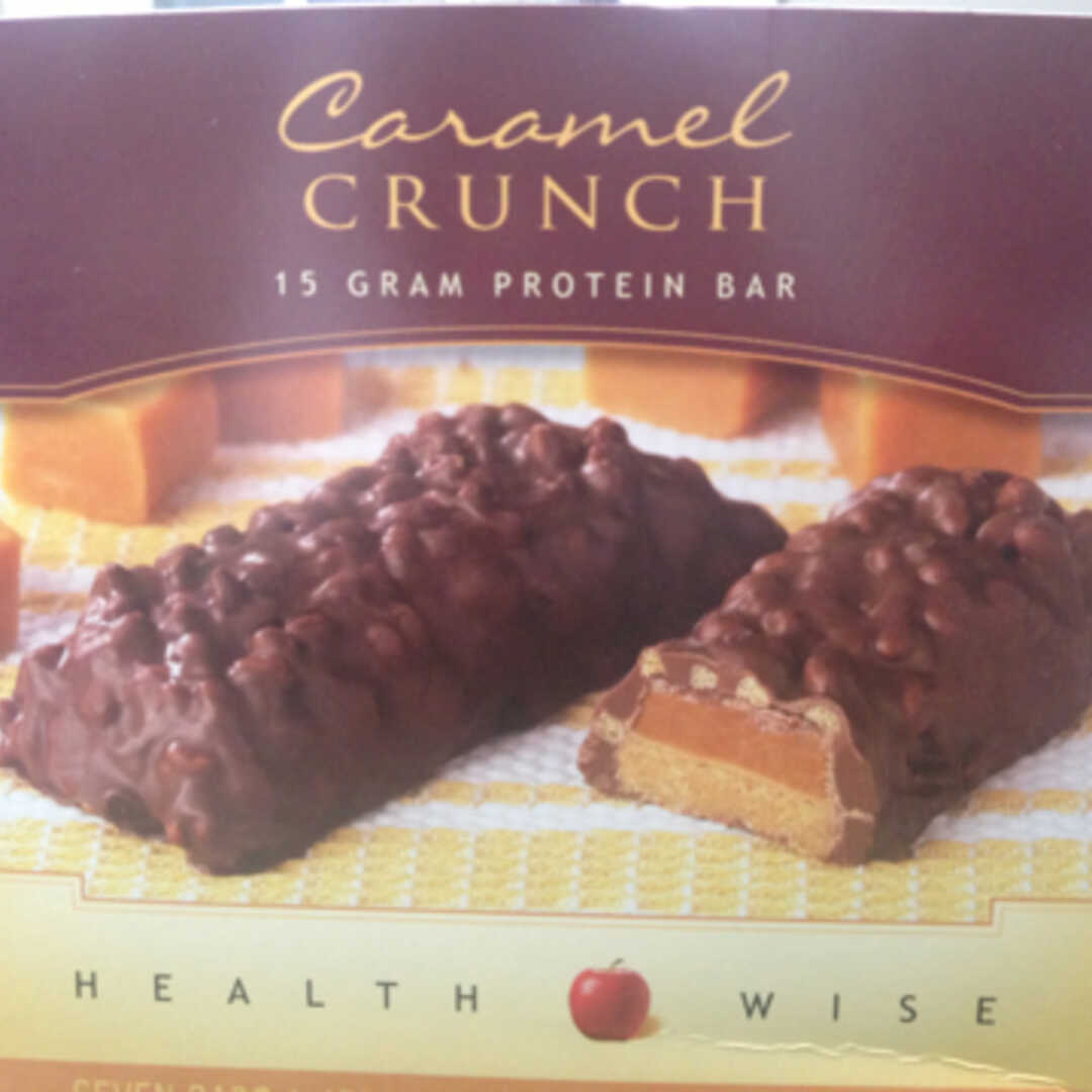 Health Wise Caramel Crunch Protein Bar