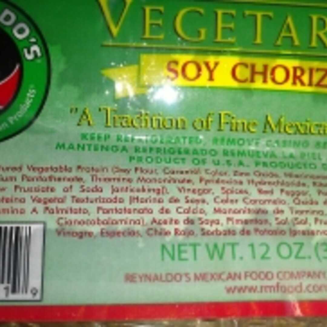 Reynaldo's Vegetarian Soy Chorizo