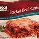 Great Value Stacked Beef Burrito