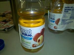 Great Value 100% Unsweetened Apple Juice