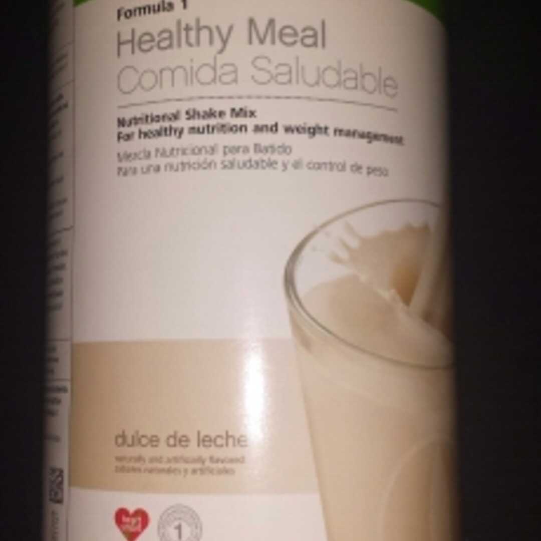 Calories in Herbalife Nutritional Shake Mix - Dulce De Leche and Nutrition  Facts