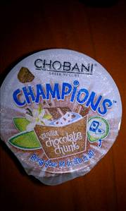 Chobani Champions Greek Yogurt - Vanilla Chocolate Chunk (Container)