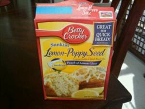 Betty Crocker Sunkist Lemon-Poppy Seed Muffin & Quick Bread Mix