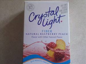 Crystal Light LiveActive Natural Raspberry Peach