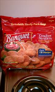 Banquet Chicken Breast Nuggets Bag