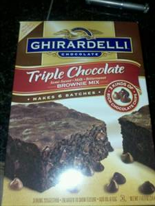 Ghirardelli Triple Chocolate Brownies