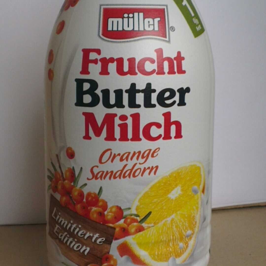 Müller Frucht Buttermilch Orange Sanddorn
