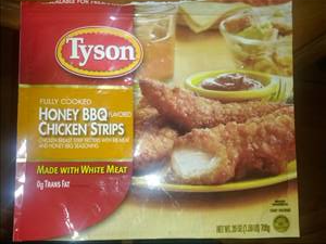 Tyson Foods Honey BBQ Flavored Chicken Strips
