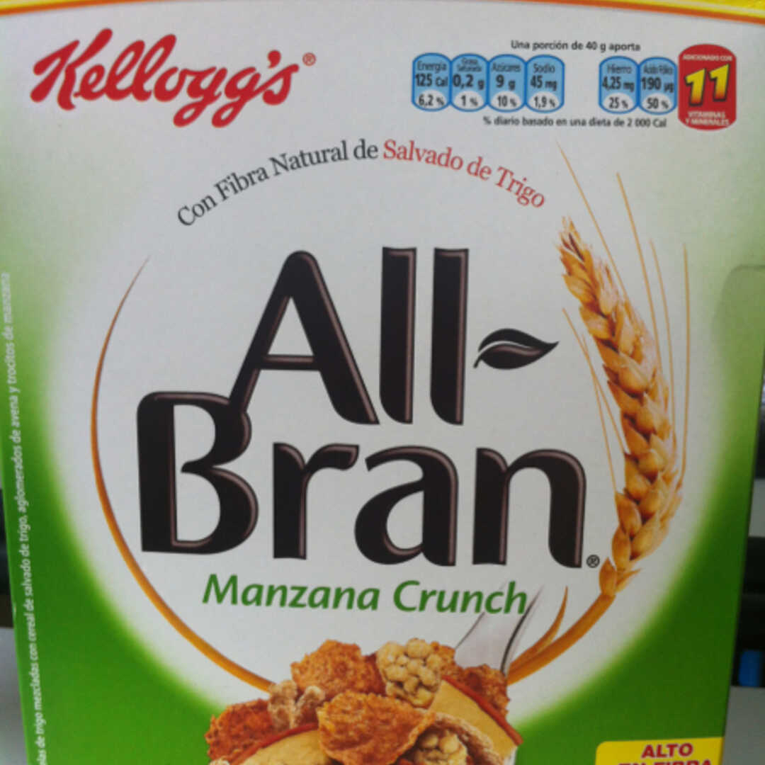 Kellogg's All-Bran Manzana Crunch