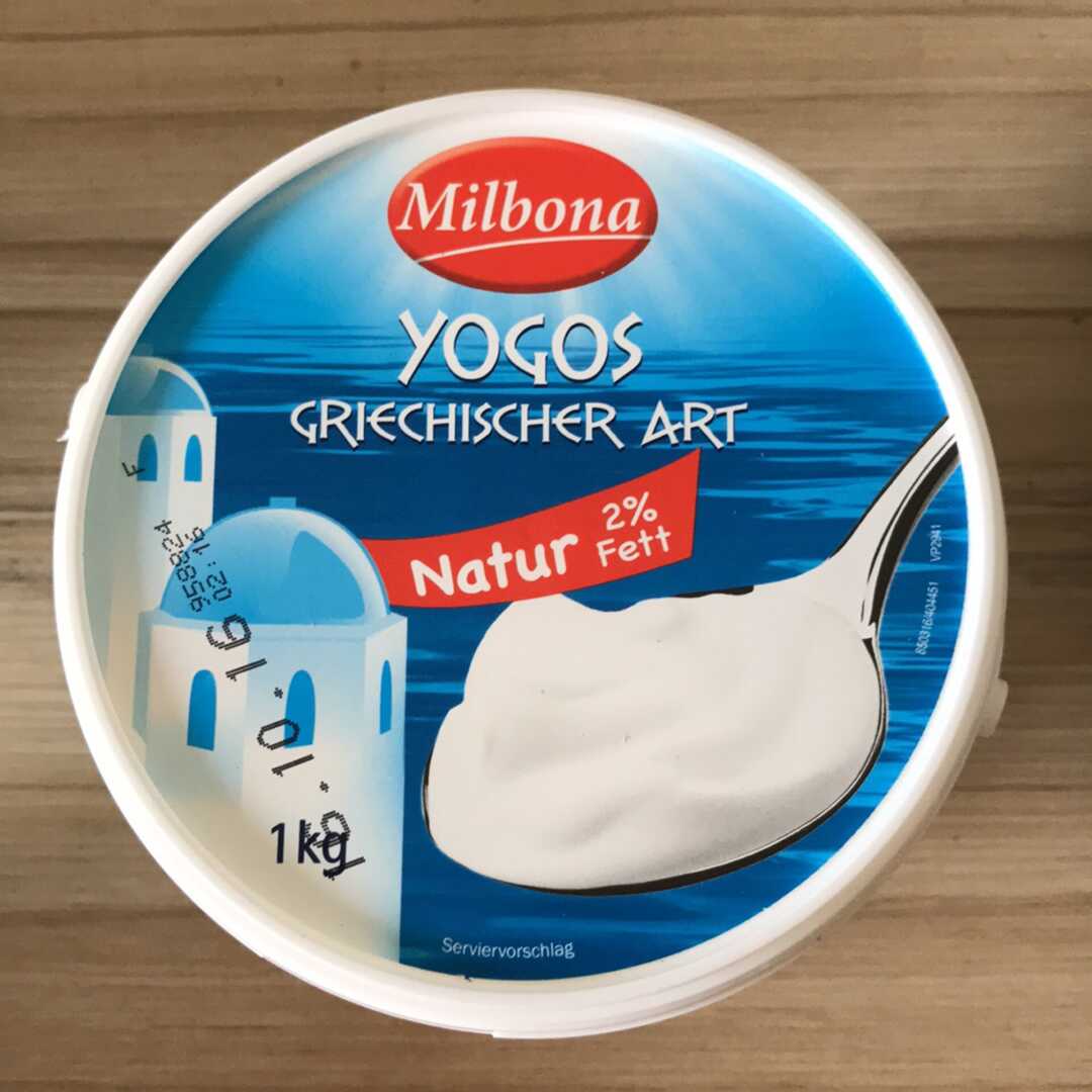 Milbona Griechischer Joghurt 2%