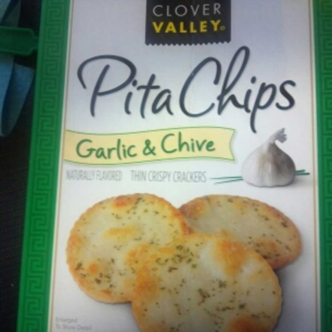 Clover Valley Garlic & Chive Pita Chips