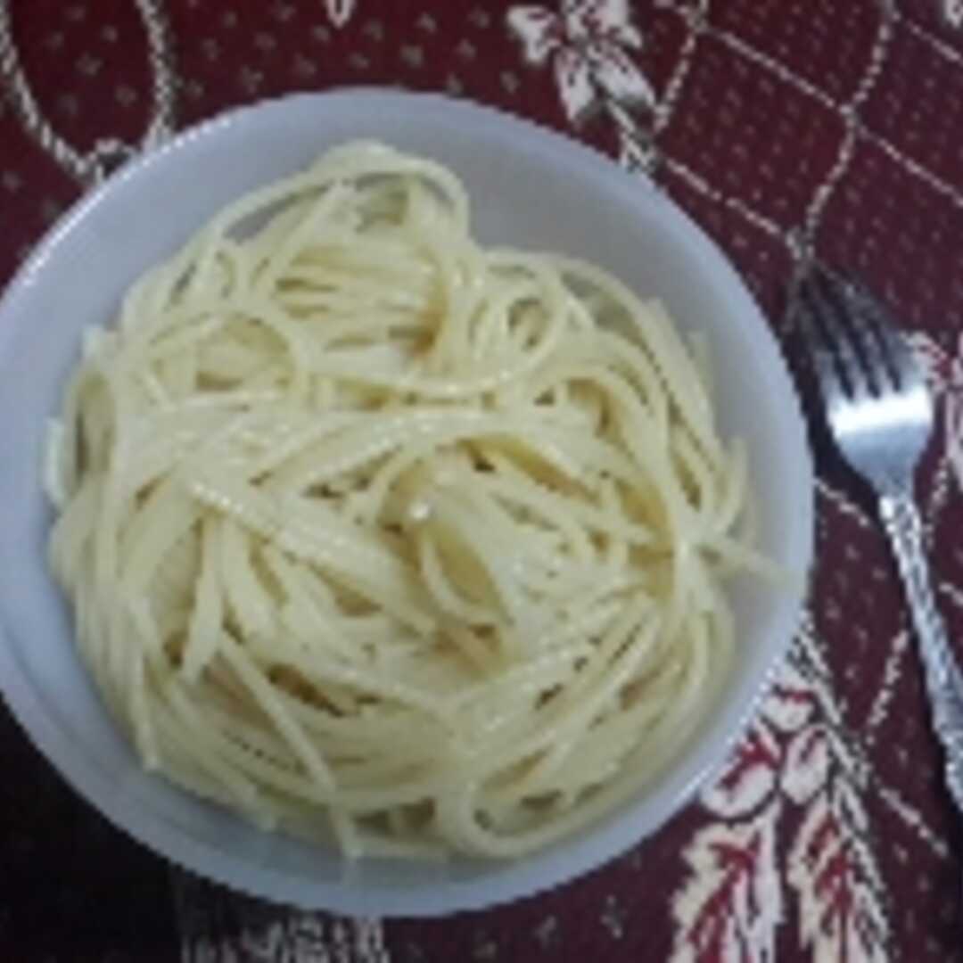 Spaghetti (with Added Salt, Cooked)