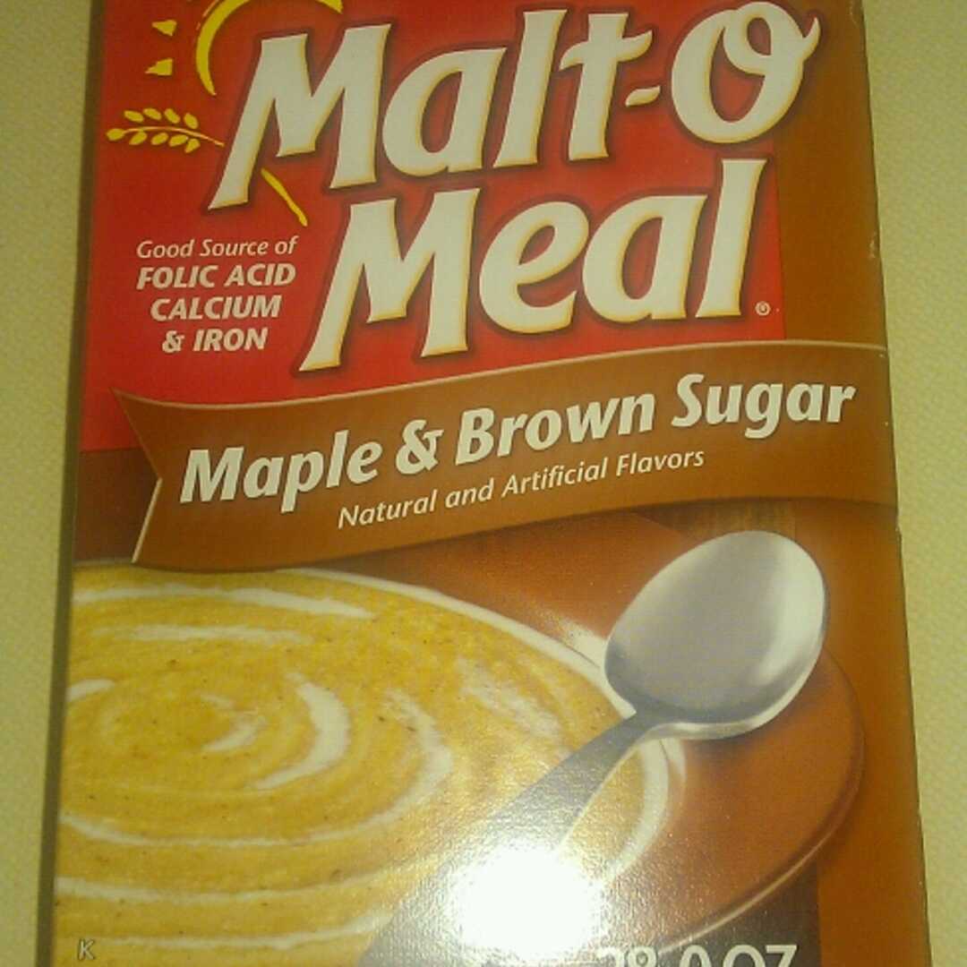 Malt-O-Meal Hot Wheat Cereal Maple & Brown Sugar