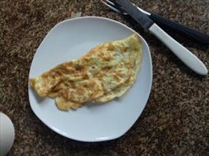 Omelete ou Ovos Mexidos com Queijo