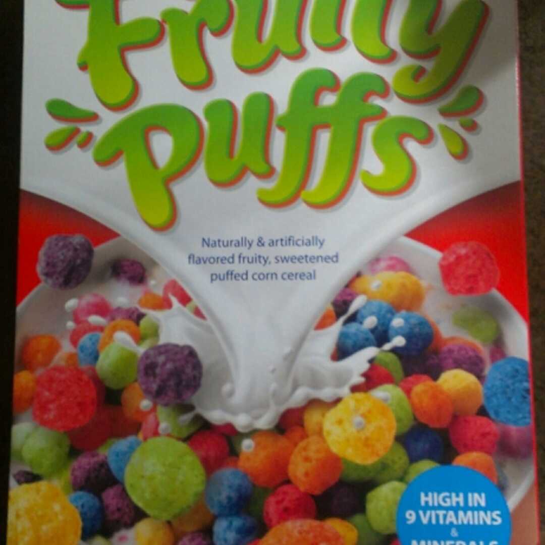 Great Value Fruity Puffs Cereal