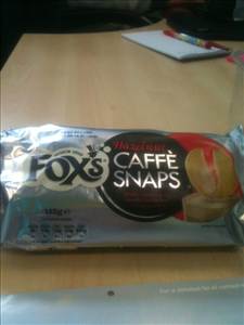 Fox's Hazelnut Caffe Snaps