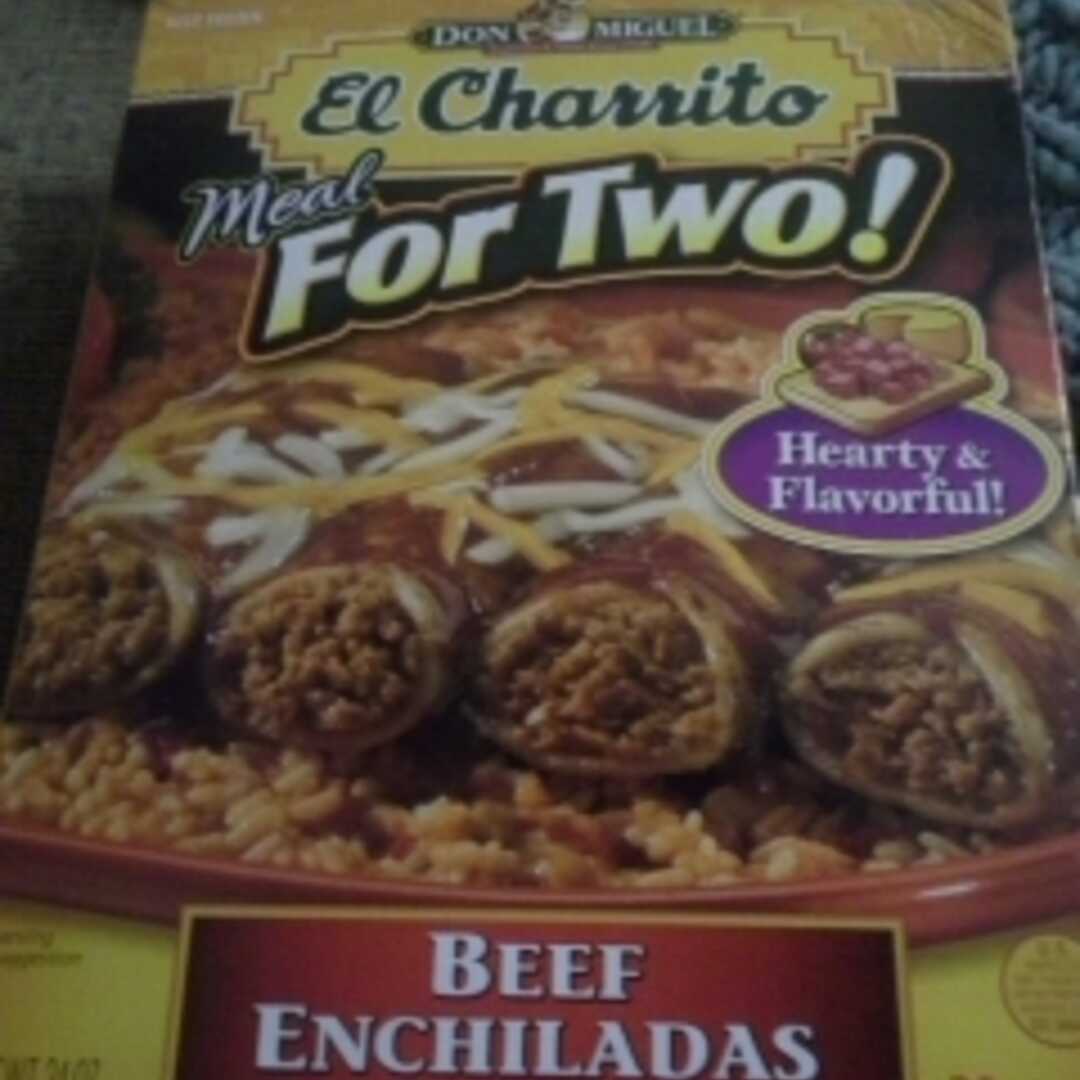 El Charrito Beef Enchilada Dinner