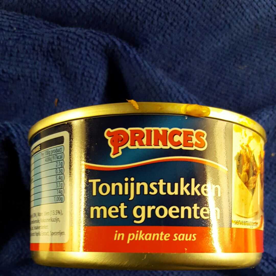 Princes Tonijn Stukken met Groenten in Pikante Saus