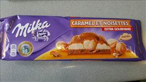 Milka Chocolat Caramel Noisettes Entières