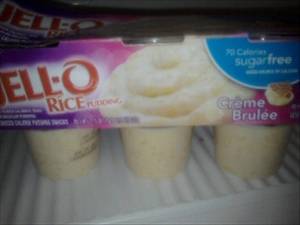 Jell-O Sugar Free Creme Brulee Rice Pudding