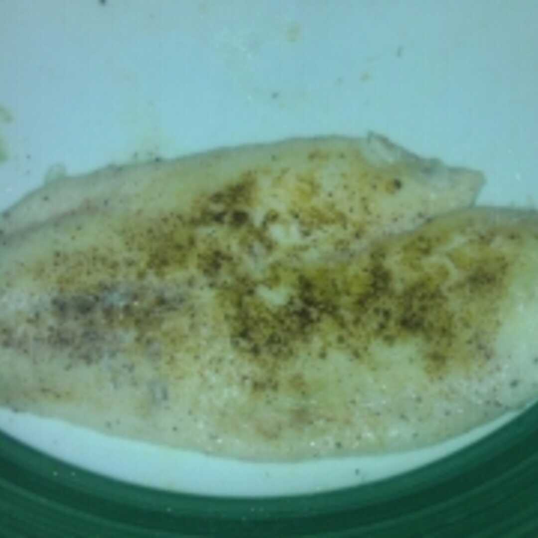 Baked or Broiled Flounder