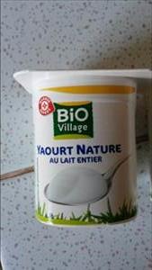 Bio Village Yaourt Nature au Lait Entier