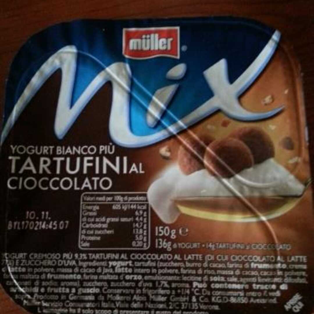 Muller Yogurt Bianco Più Tartufini al Cioccolato