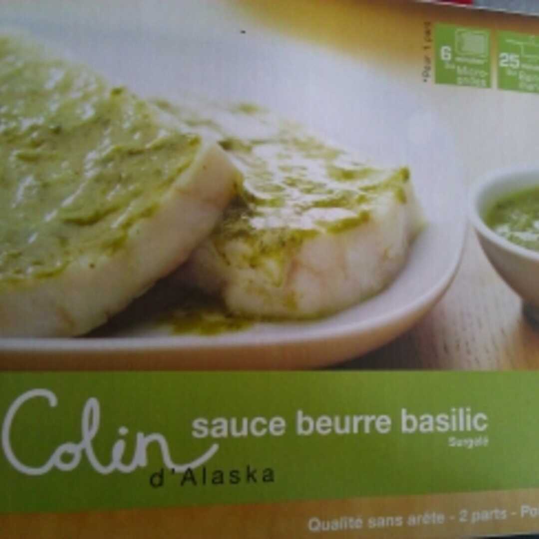 Picard Colin Sauce Beurre Basilic
