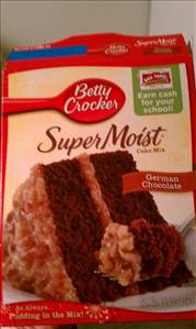 Betty Crocker SuperMoist German Chocolate Cake Mix