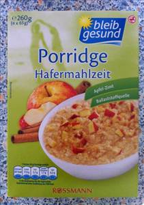 Bleib Gesund Porridge Hafermahlzeit
