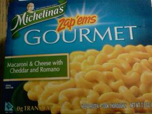 Michelina's Zap'ems Gourmet Macaroni & Cheese with Cheddar and Romano