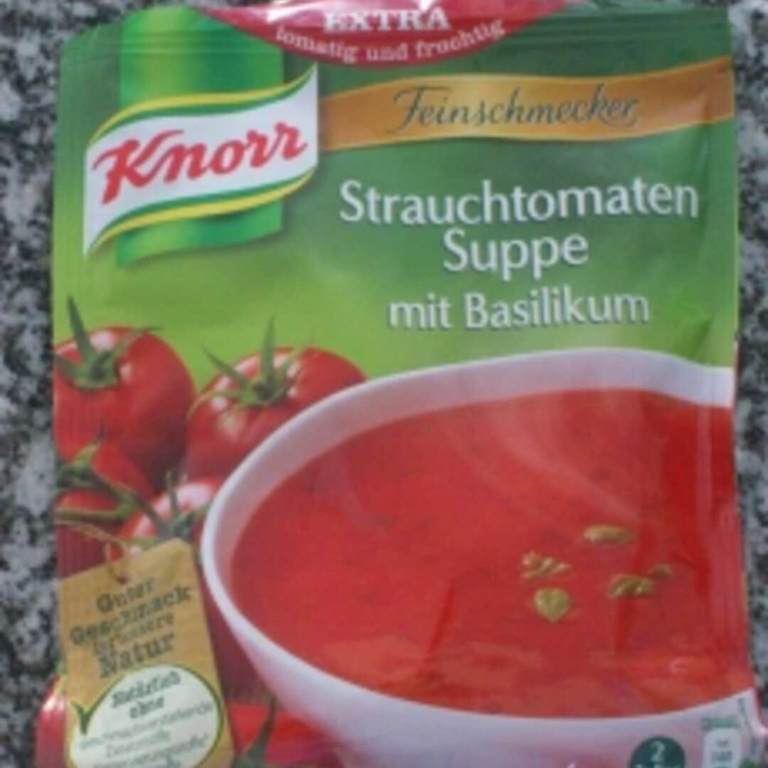 Knorr Strauchtomaten Suppe mit Basilikum