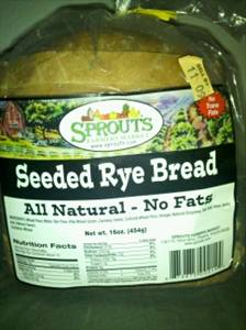 Sprouts Farmers Market Seeded Rye Bread