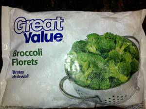 Great Value Frozen Broccoli Florets