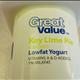 Great Value Low Fat Key Lime Yogurt