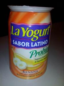 La Yogurt Sabor Latino Lowfat Blended Banana Yogurt