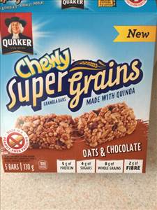 Quaker Chewy Super Grains Granola Bar