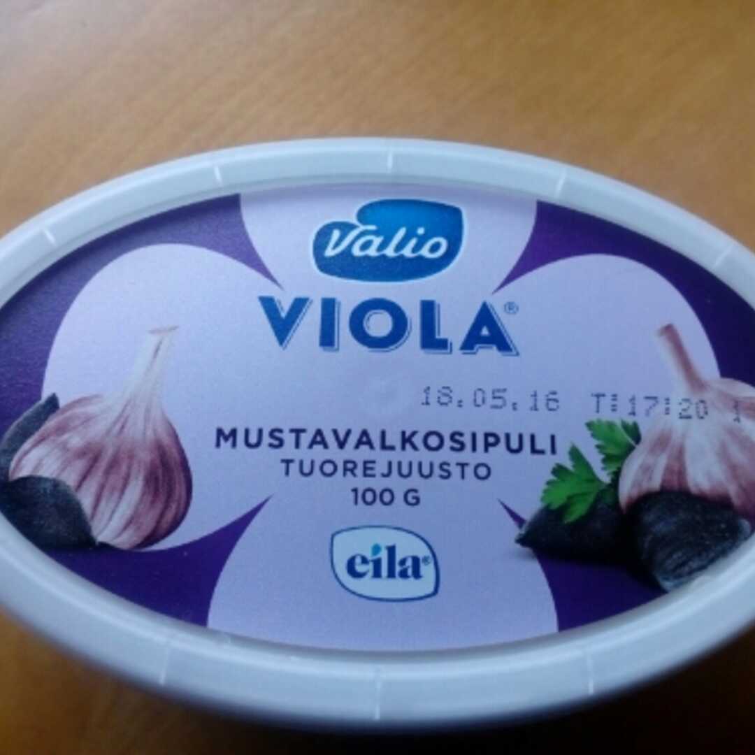 Viola Mustavalkosipuli Tuorejuusto
