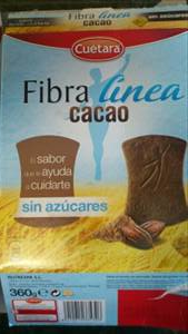 Cuétara Fibra Línea Cacao