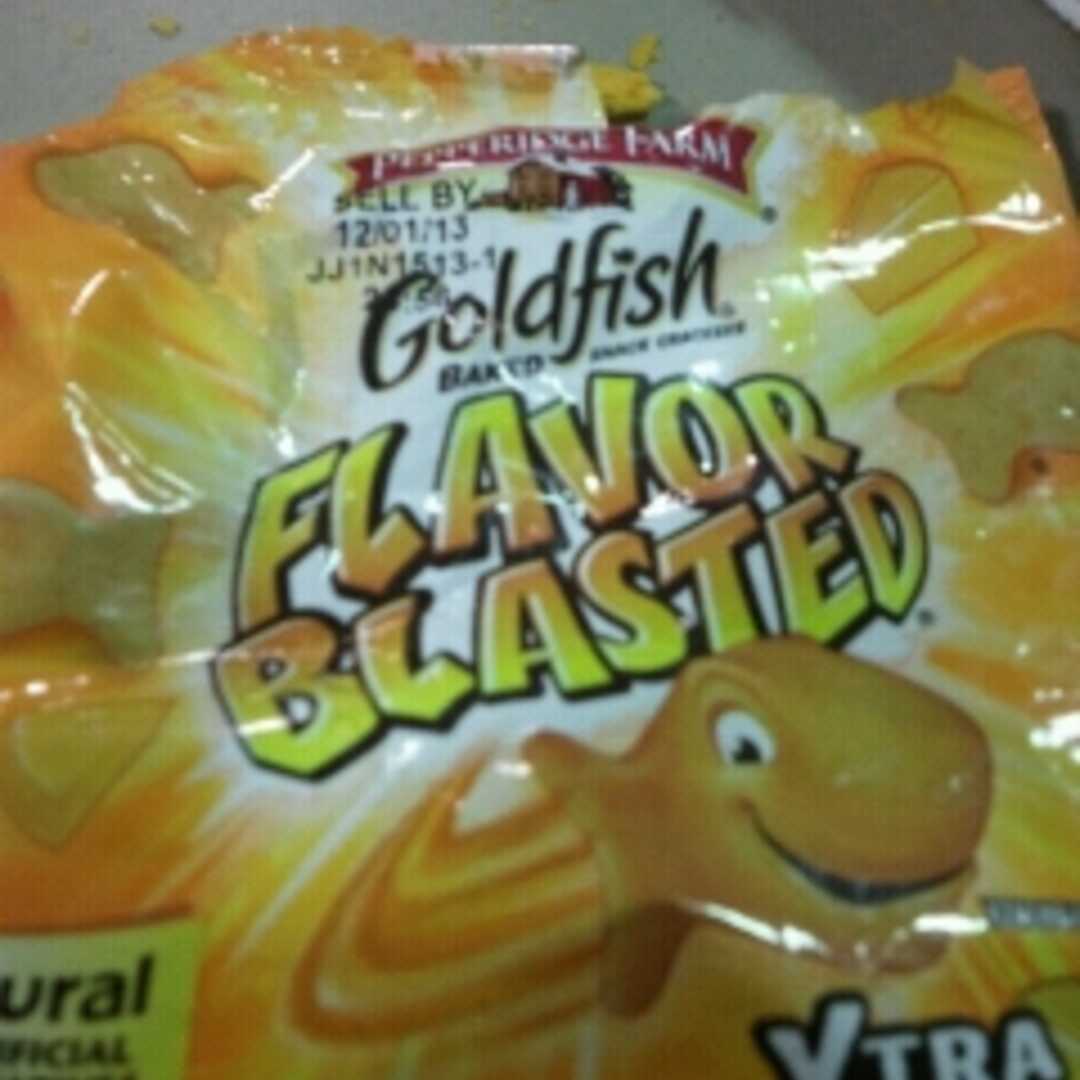 Pepperidge Farm Goldfish Flavor Blasted Xtra Cheddar Baked Snack Crackers (Pouch)