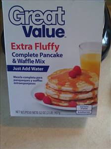 Great Value Extra Fluffy Pancake Mix