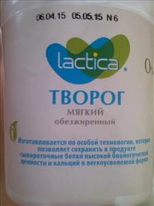 Lactica Творог Мягкий Обезжиренный 0%