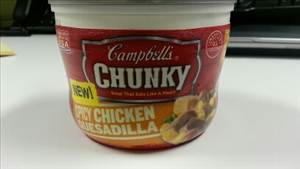 Campbell's Chunky Spicy Chicken Quesadilla Soup