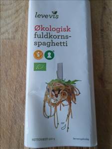 Levevis Økologisk Fuldkorns Spaghetti