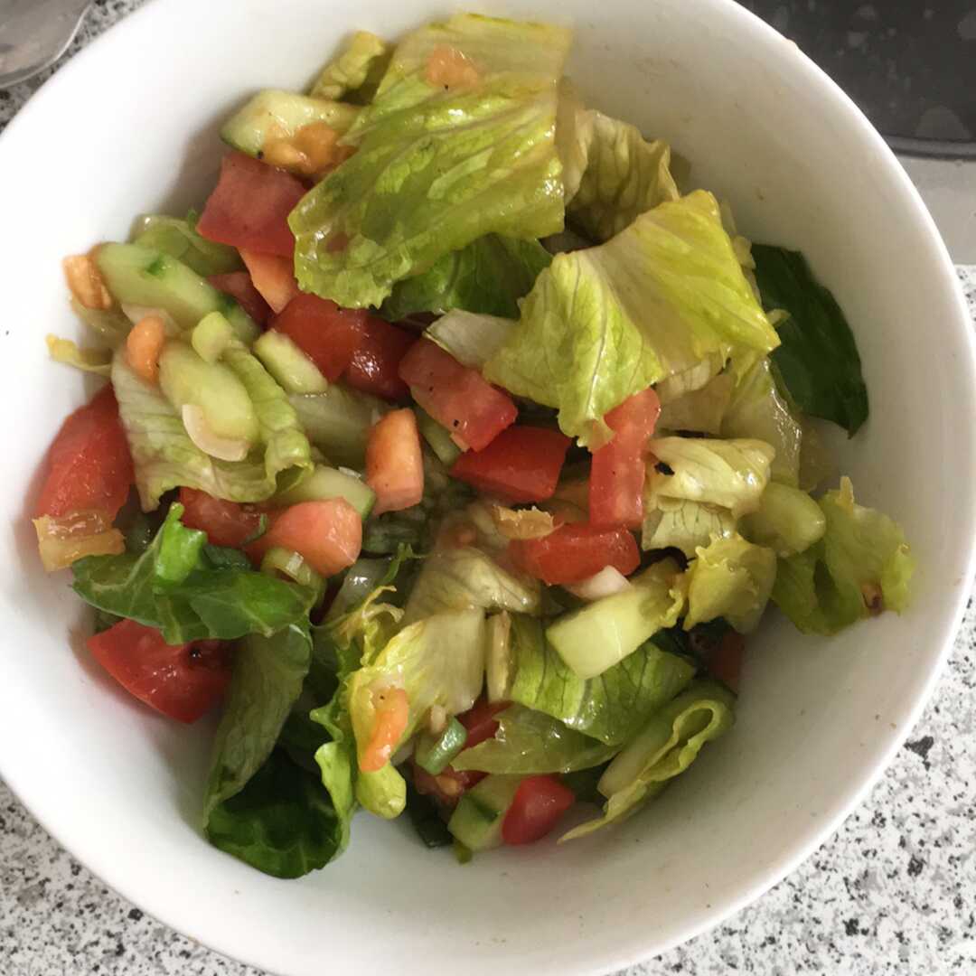 Salade met Diverse Soorten Sla