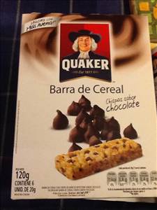 Quaker Barra de Cereal Chispas de Chocolate